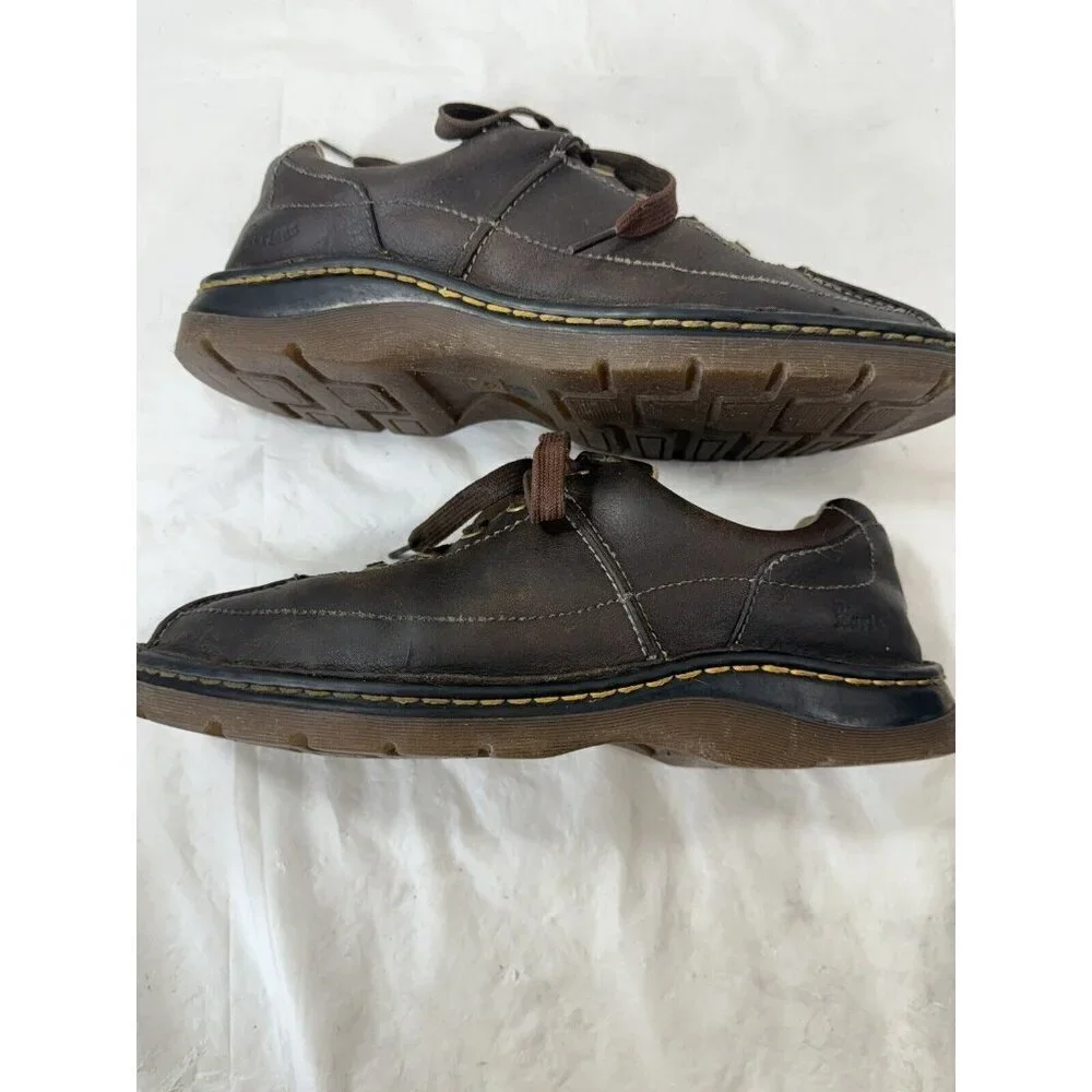Dr. Martens 11199 Brown Leather Men' Shoes Size 10